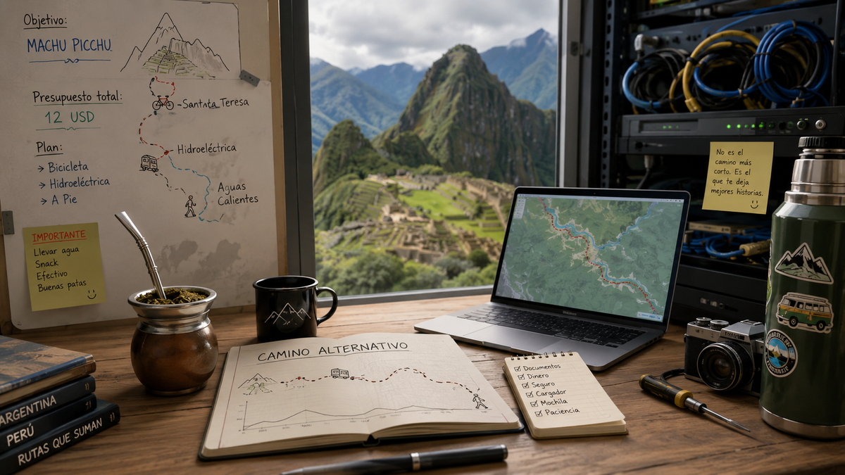 Camino alternativo a Machu Picchu, por 12 Dolares.